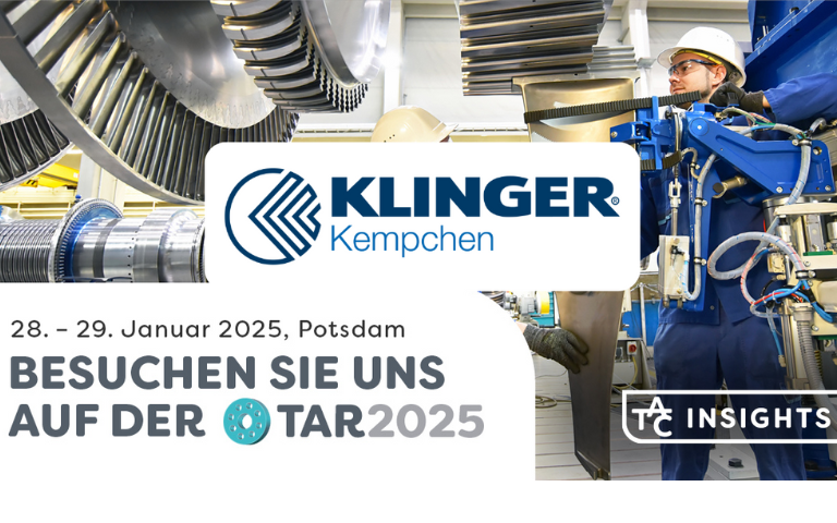 KLINGER Kempchen auf der TAR 2025 in Potsdam, seien Sie dabei!